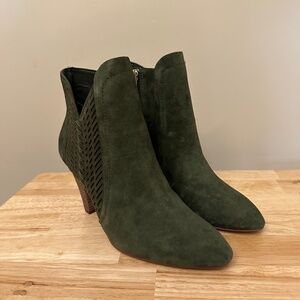 Vince Camuto Pine Forest True Suede Ankle Boots